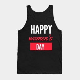 Happy women's day 2020 Tank Top